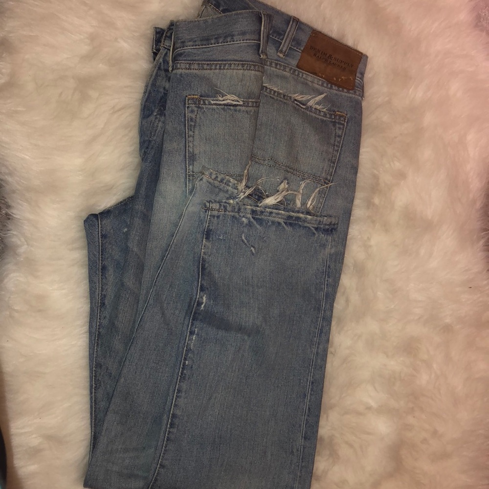 Pre-loved Rip denim &supply by Ralph Lauren